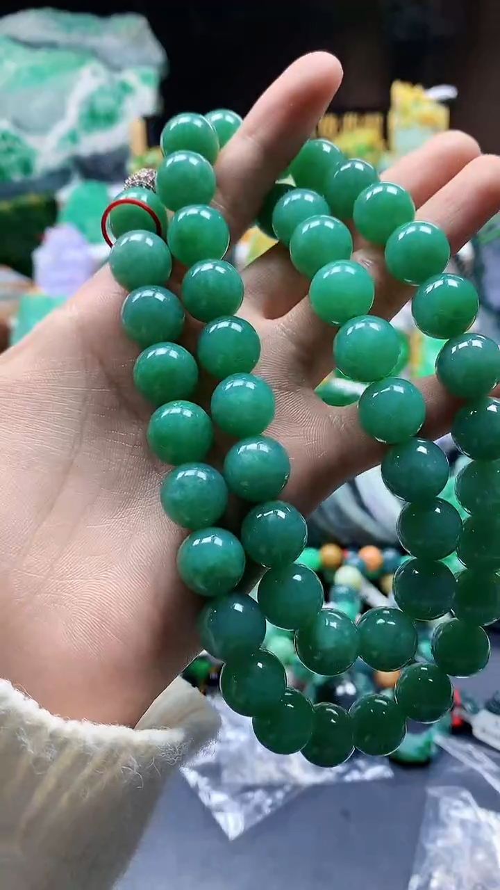 颈饰未镶嵌翡翠冀*天然缅甸a货翡翠