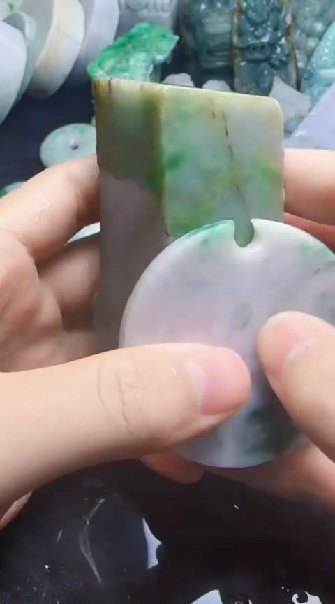 颈饰未镶嵌翡翠春**意103