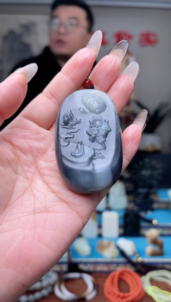 【闪购商品】和田玉挂件未镶嵌1