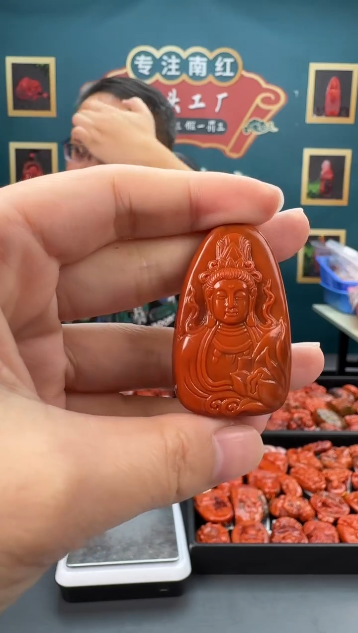 【闪购商品】南红玛瑙雕刻未镶嵌013ZB0113产品一个