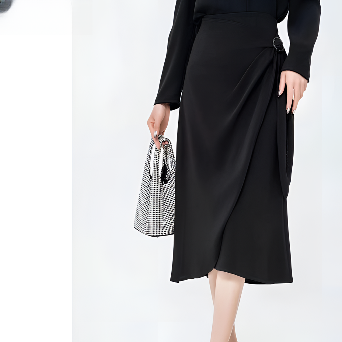 AMASS/阿玛施新款不规则显瘦半身裙设计款5200458