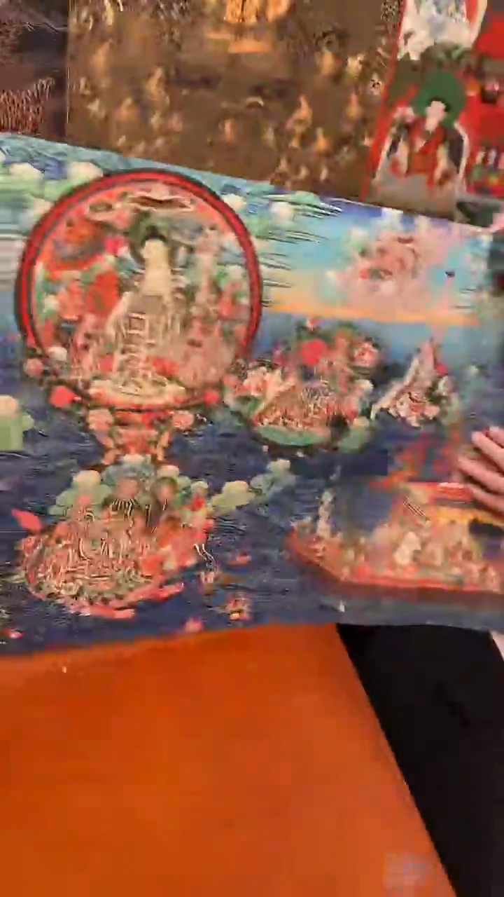 装裱画精美唐卡tk16077