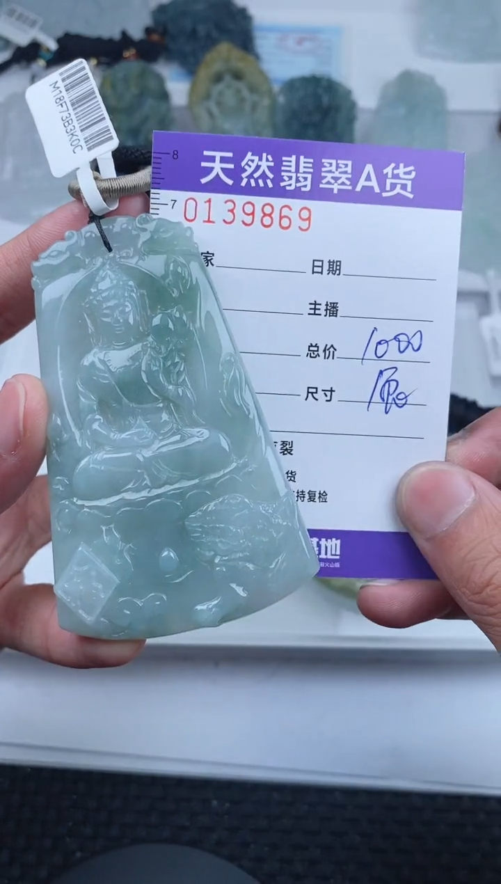 【闪购商品】翡翠颈饰未镶嵌       869