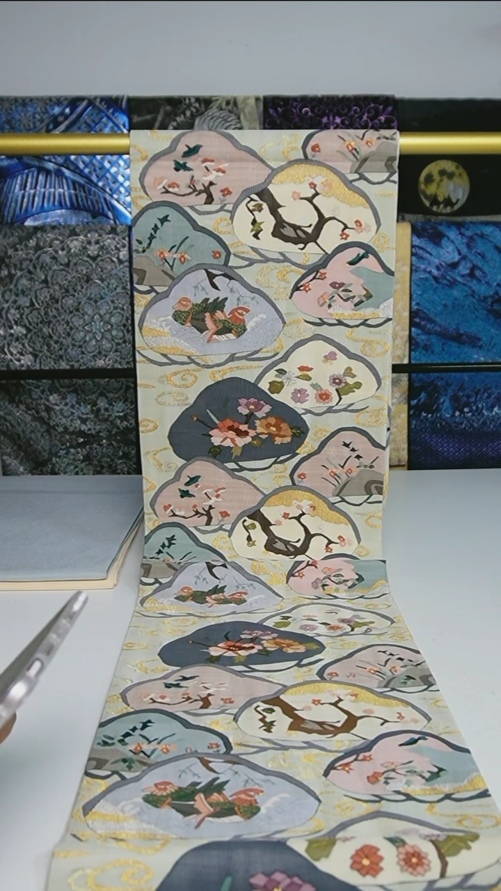 【闪购商品】织绣织锦114四通明缂丝