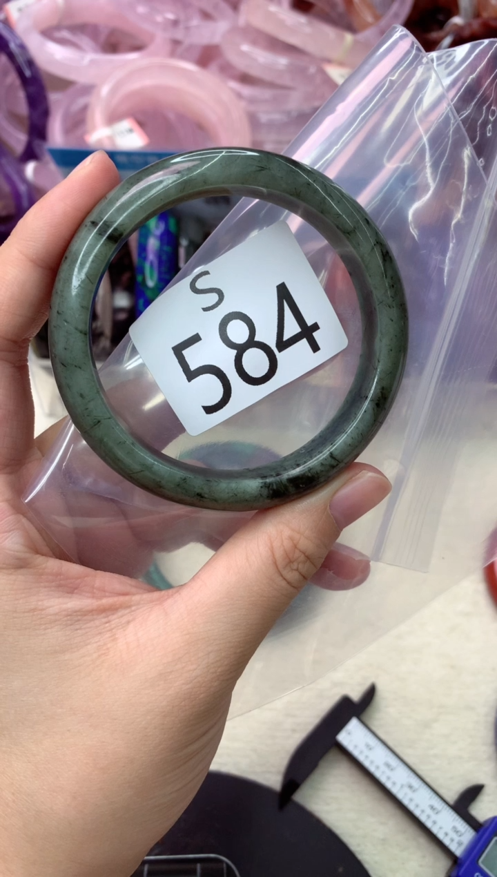 未镶嵌手镯水晶S584-55
