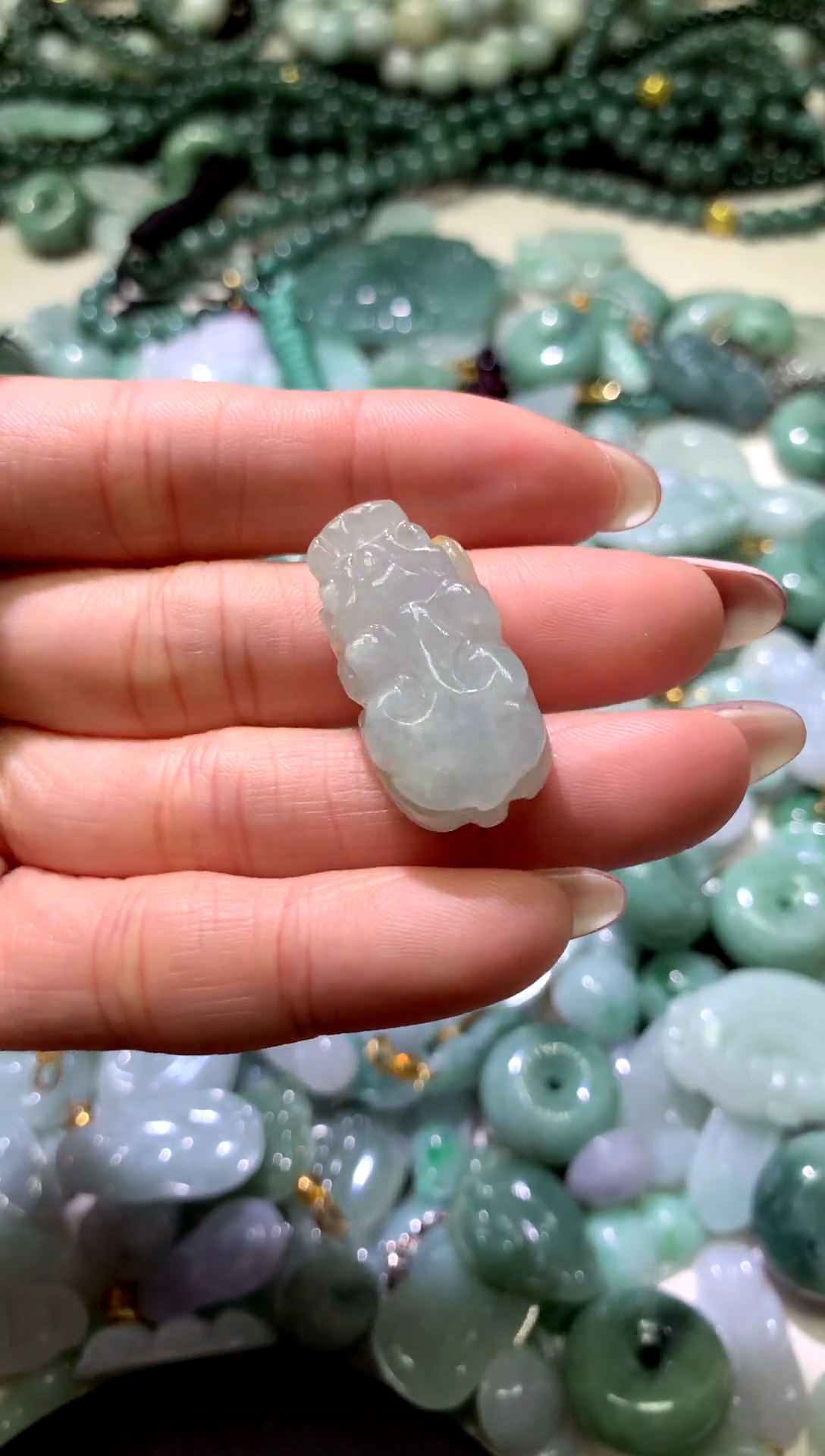 吊坠(不含链)未镶嵌翡翠1