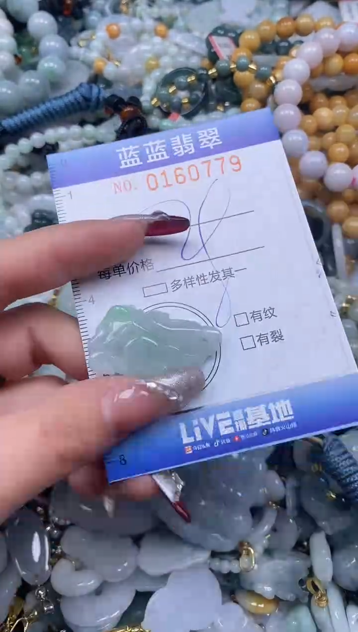 【闪购商品】翡翠颈饰未镶嵌闪购0160779多样性发其一