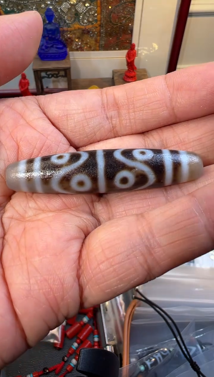 【闪购商品】玛瑙/玉髓颈饰未镶嵌八眼珠珠