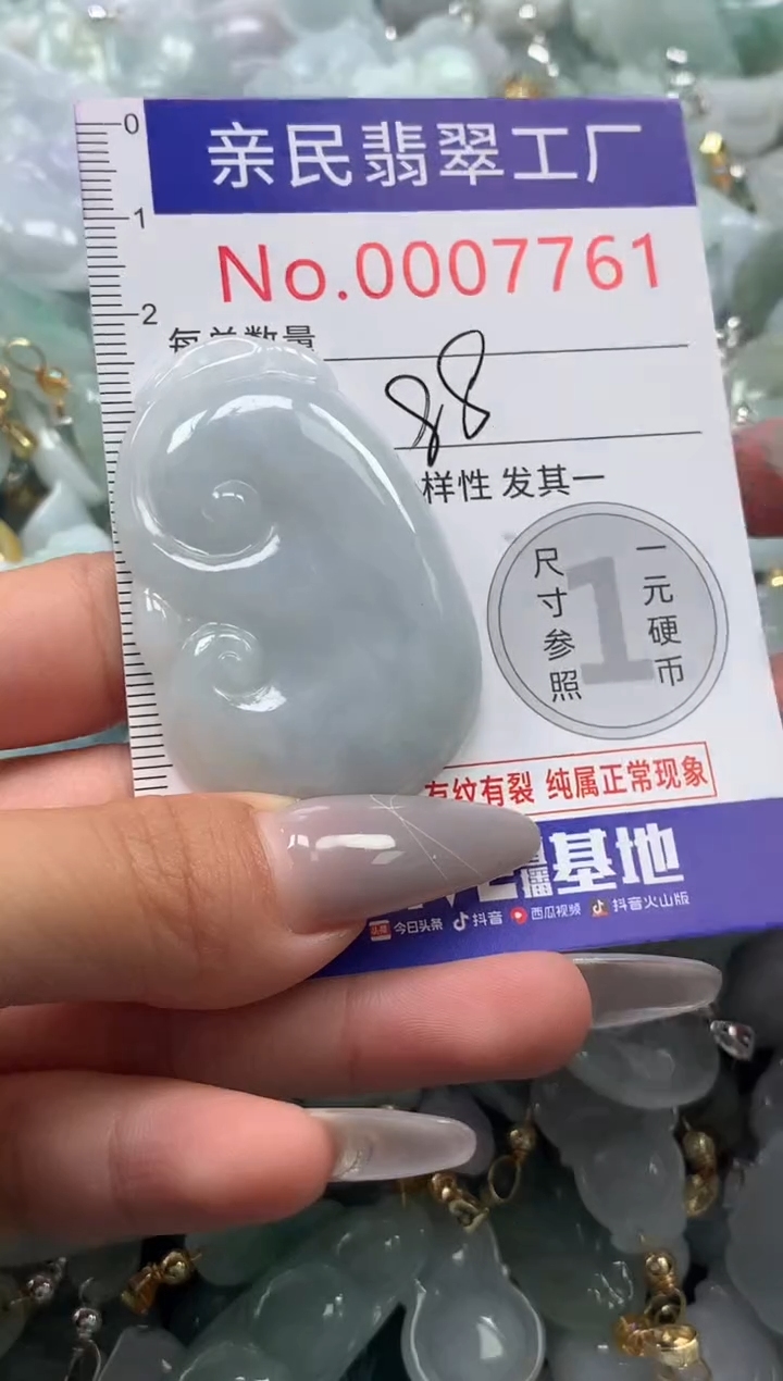 颈饰未镶嵌翡翠7761