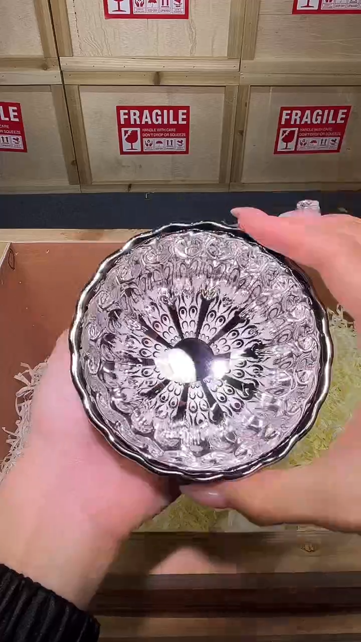 茶盏茶盏主人杯天目银孔雀
