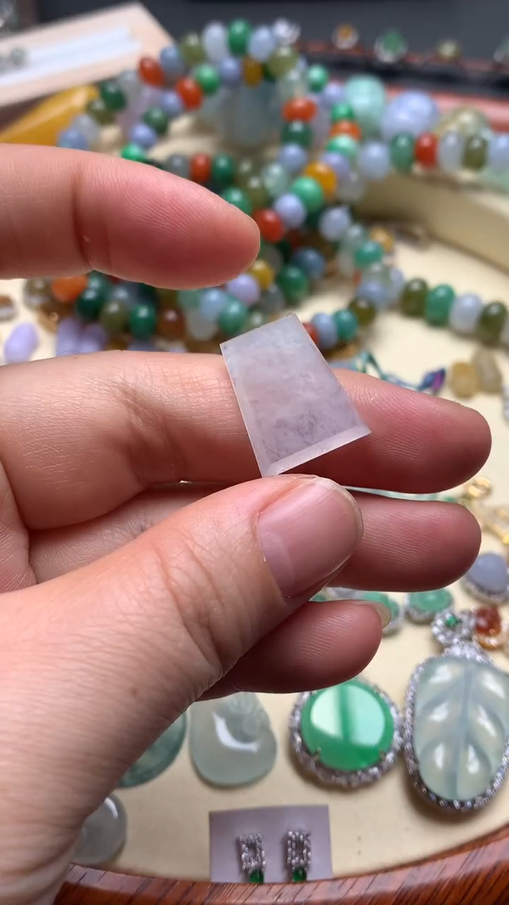 【闪购商品】翡翠颈饰未镶嵌翡翠无事牌