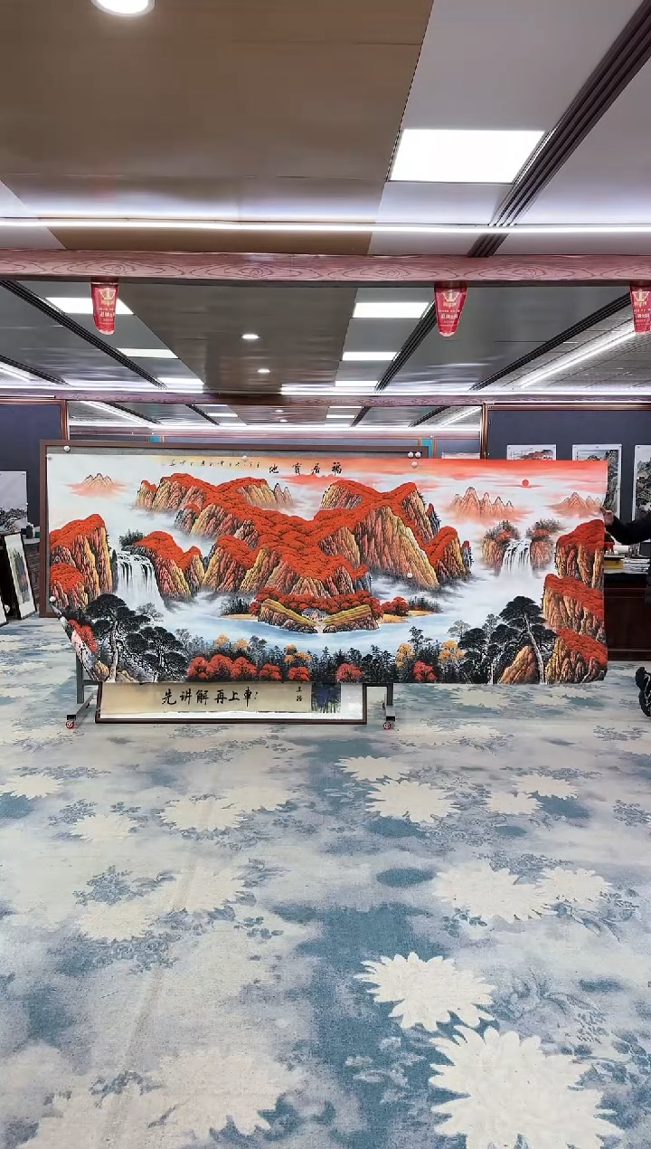 【闪购商品】绘画W-刘雪红-大丈二-山水国画