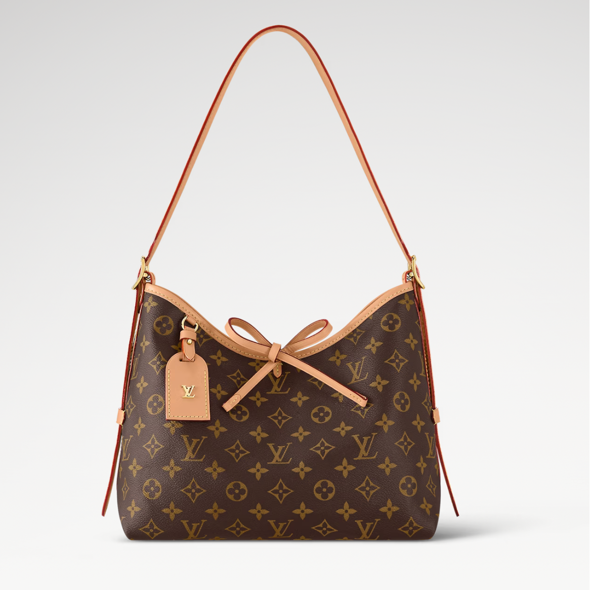 99新 LouisVuitton/路易威登 Carryall小号/斜挎包/托特/全原