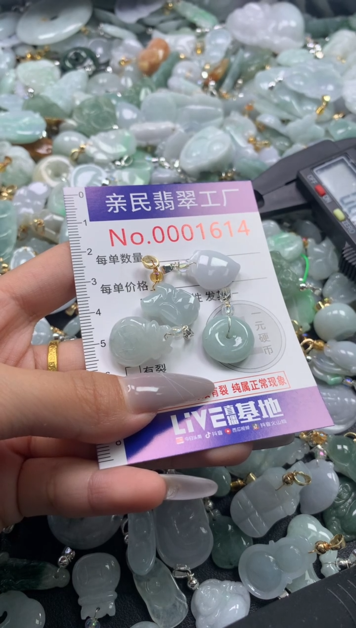 颈饰未镶嵌翡翠1614