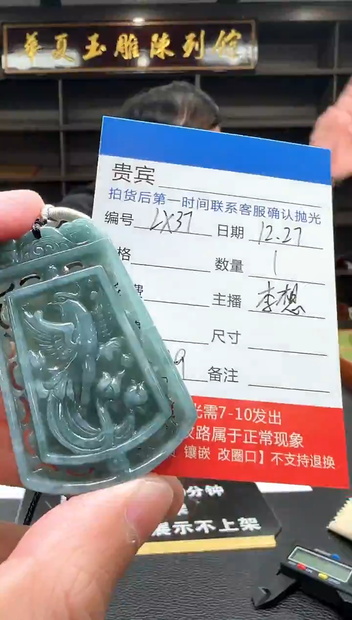 颈饰未镶嵌翡翠LX37翡翠吊坠-多样性发其一