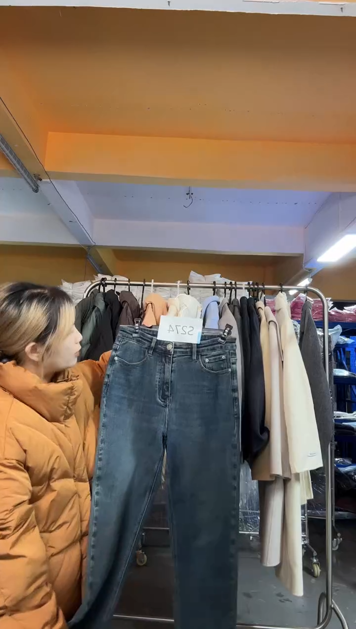 S274蓝色牛仔裤L码