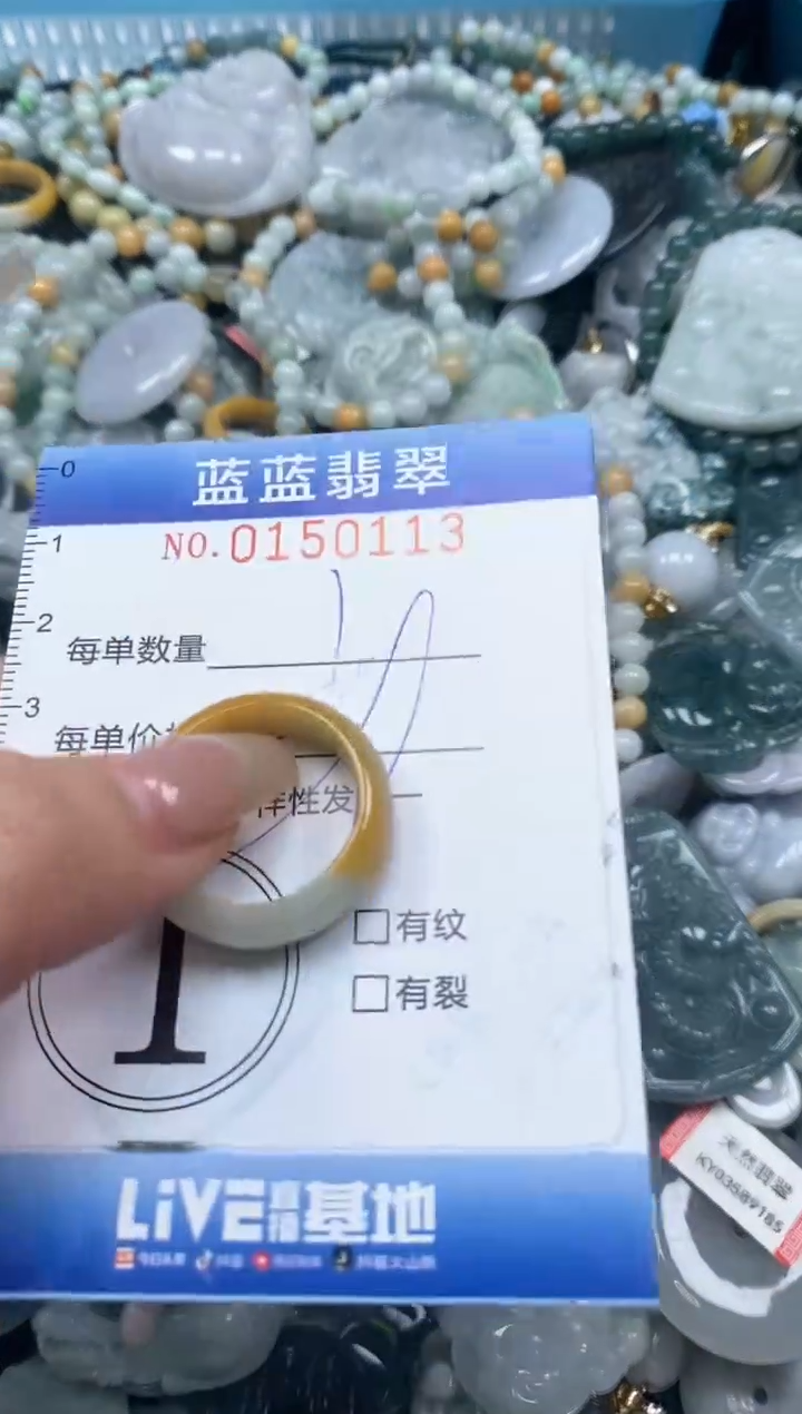 【闪购商品】翡翠颈饰未镶嵌闪购0150113多样性发其一