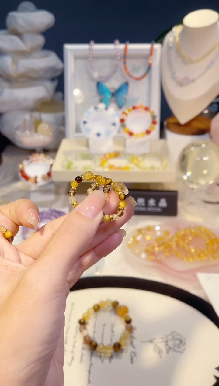 未镶嵌手串水晶鈴**致金霸戒指