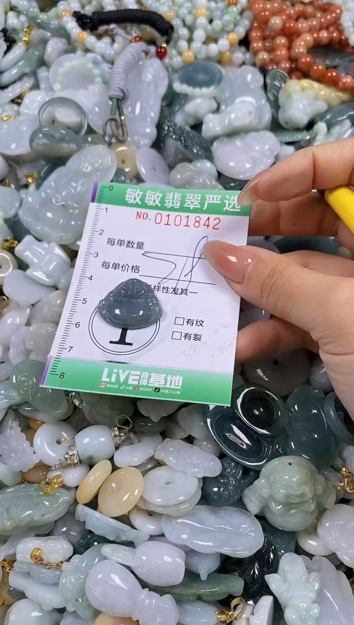 【闪购商品】翡翠颈饰未镶嵌闪购链接0101842