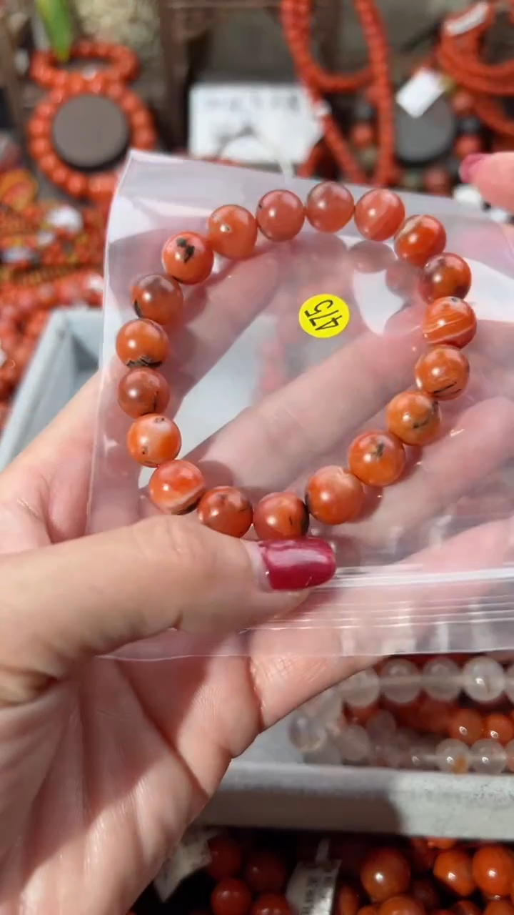 【闪购商品】南红玛瑙手串未镶嵌10
