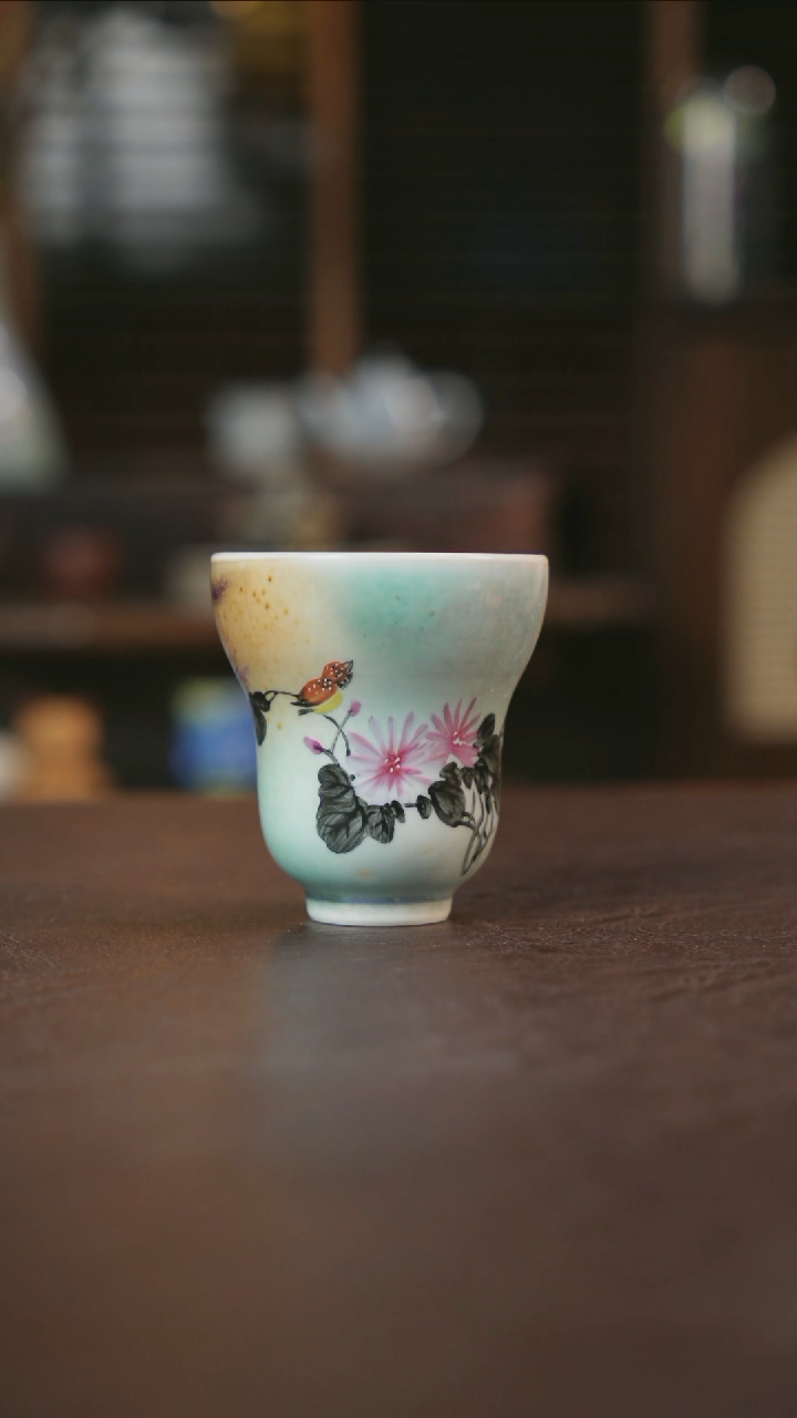 【闪购商品】杯景德镇陶瓷杯碗柴烧多人