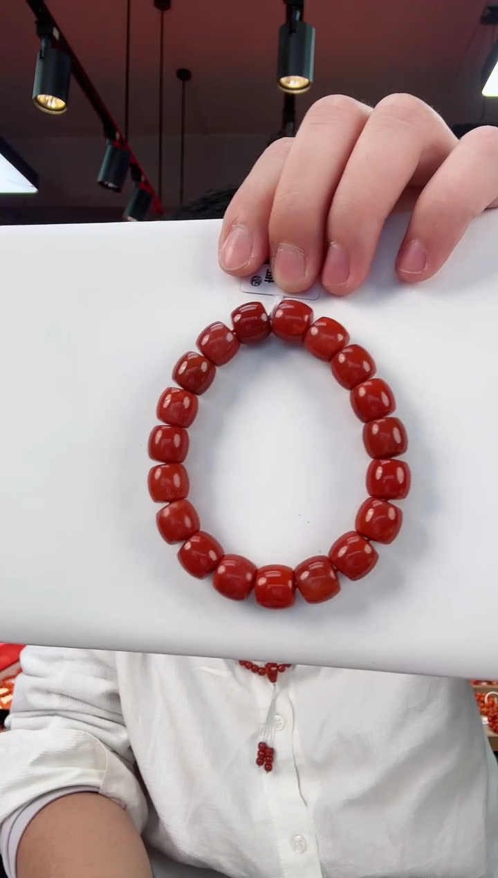 【闪购商品】南红玛瑙保山直切手串12+未镶嵌一个/条