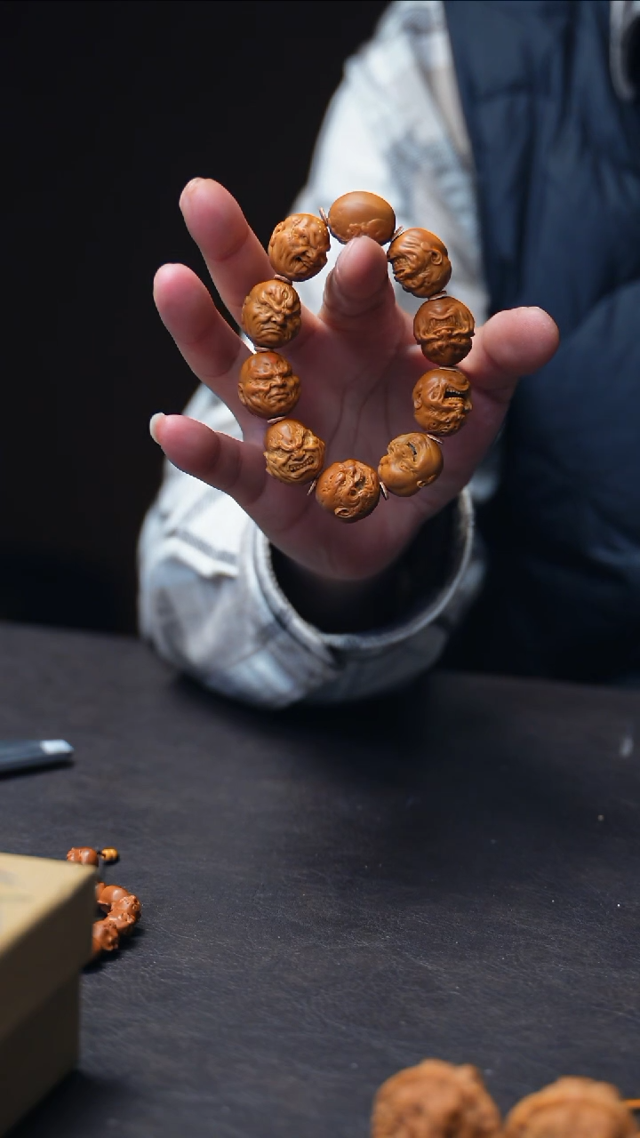 【闪购商品】橄榄核手串/手链山鬼监制经典佛爷
