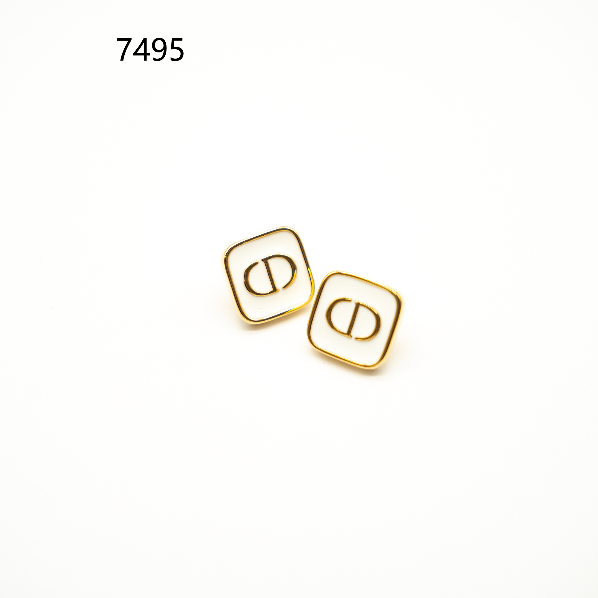 铜合金耳饰 设计师款耳饰～7495