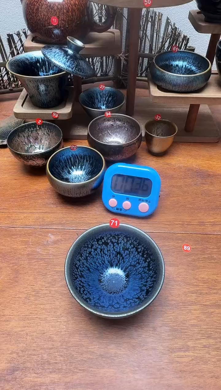 茶盏独*71号建盏工匠茶器