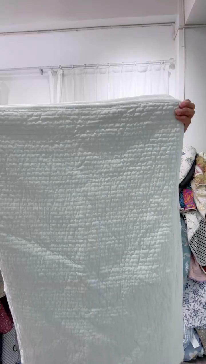 棉50*70纯棉绒枕套一对9号微瑕