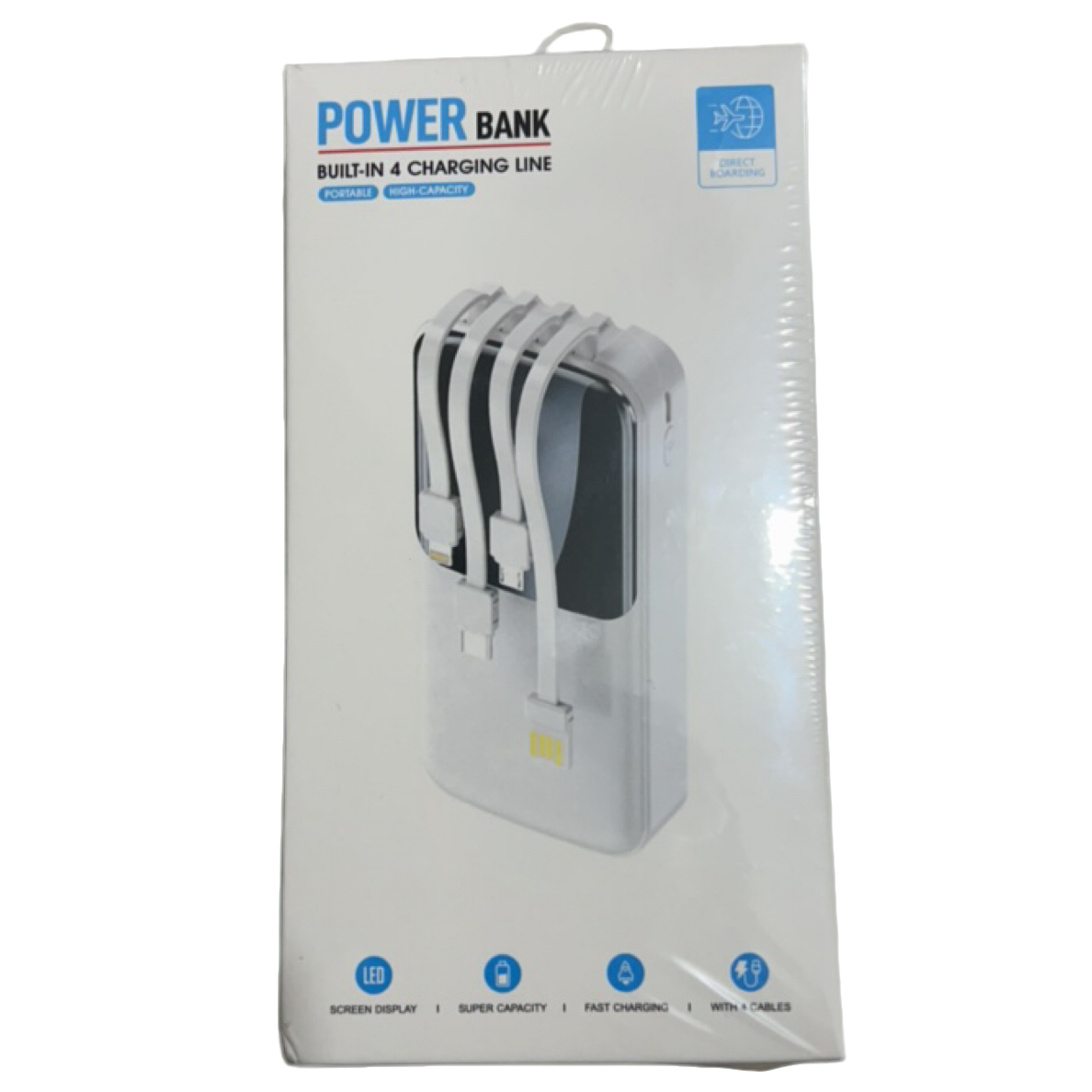 99新 iQOO 白色四线快充盒子