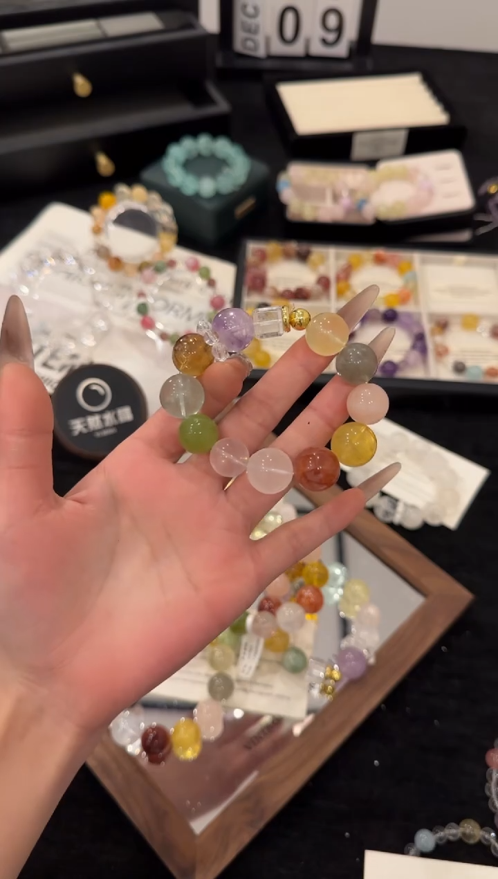 合金手链水晶轻奢多宝x2965