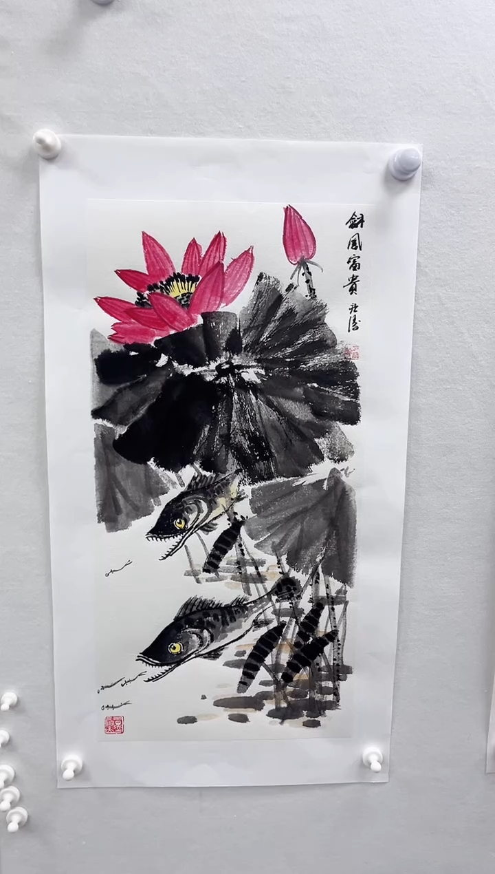 【闪购商品】国画绘画湖社-徐庐陵-花鸟