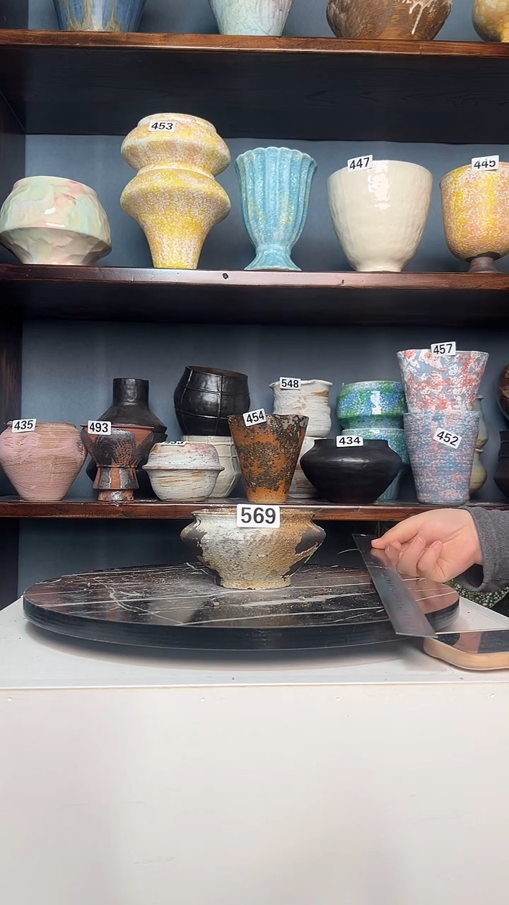 瓷片白泥569无孔11/8