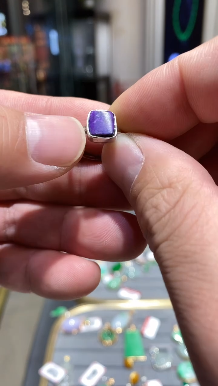 【闪购商品】苏纪石（舒俱来）手链银S925镶嵌实体清货