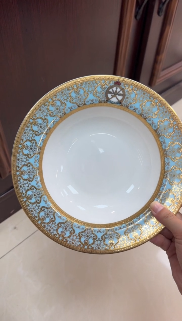 【闪购商品】瓷片8.5英寸草帽盘福利款