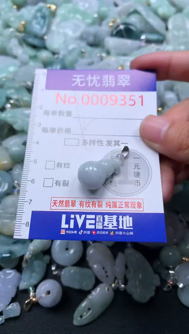 颈饰未镶嵌翡翠9351