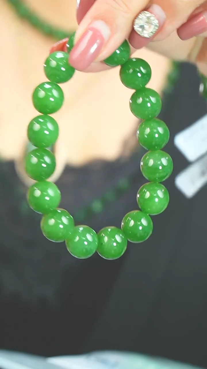 【闪购商品】和田玉11mm+未镶嵌手串