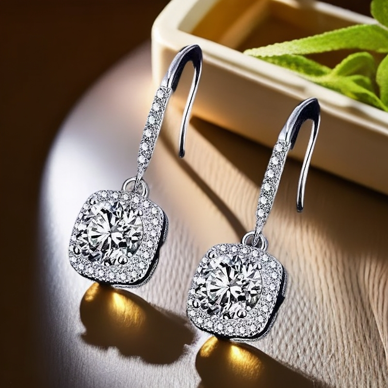 足银耳饰 足银耳饰【燕子银饰坊】简单百搭