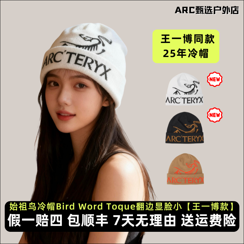 ARC'TERYX/始祖鸟王一博同款始祖鸟冷帽25年新款显脸小秋冬针织帽