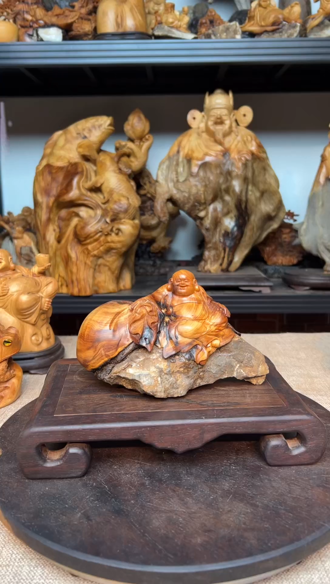 柏木（崖柏）崖柏雕刻件