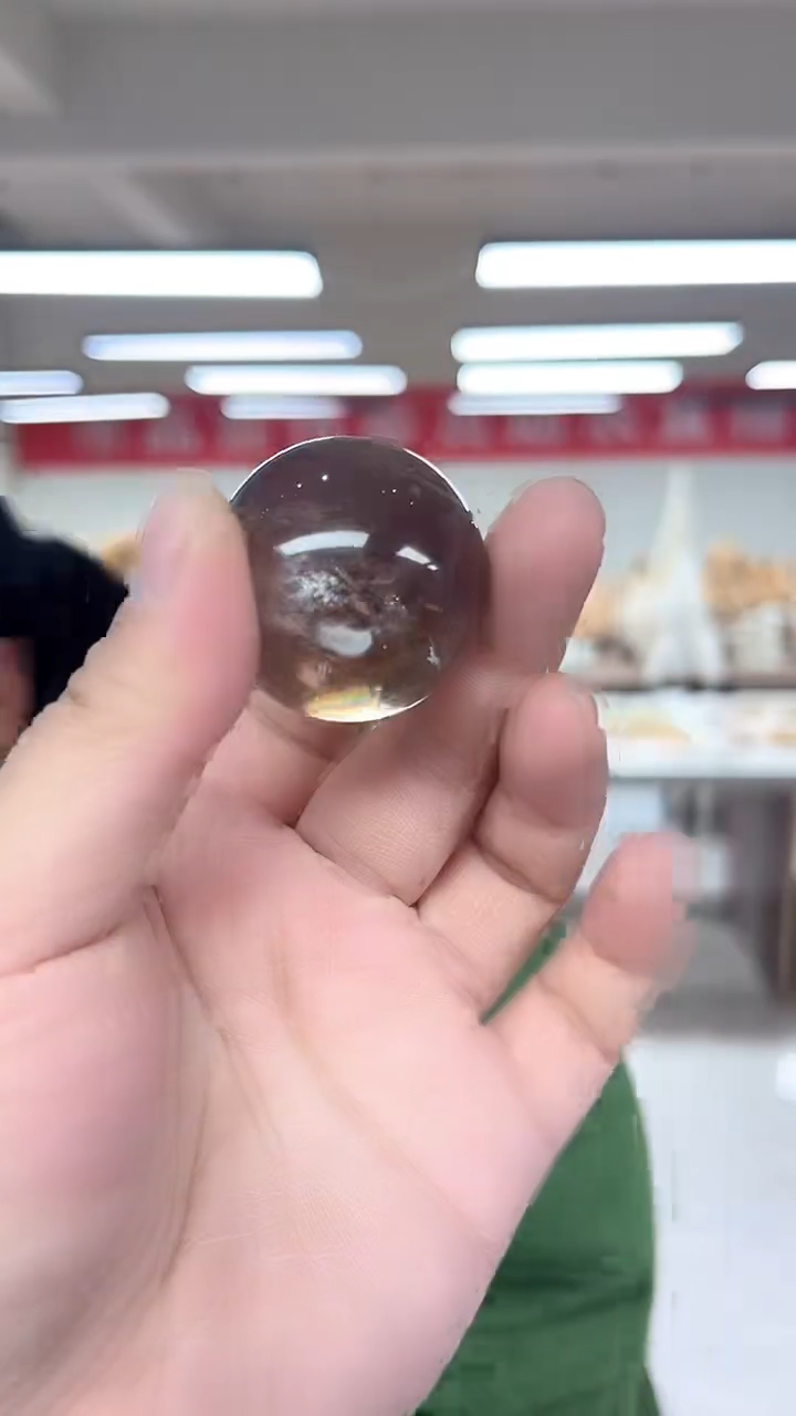 【闪购商品】水晶水晶球未镶嵌天然多样性发一34mm020