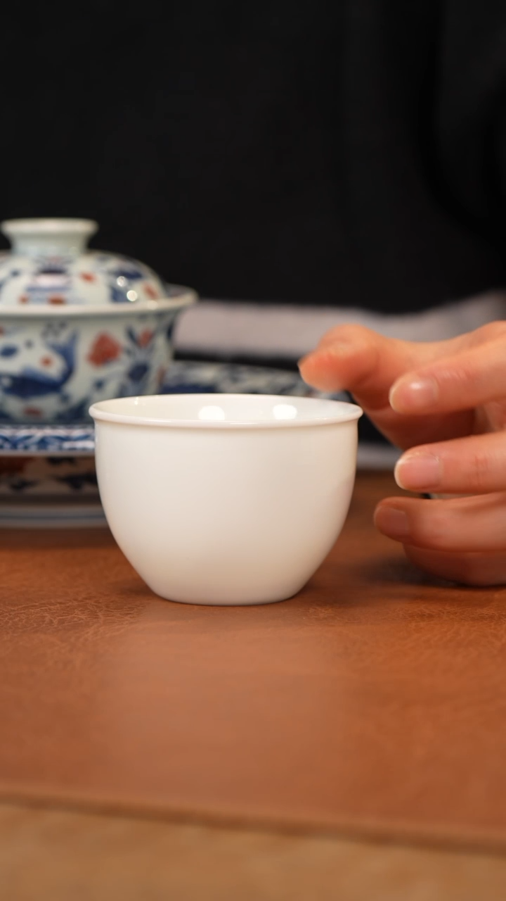 【闪购商品】杯景德镇白胎缸杯