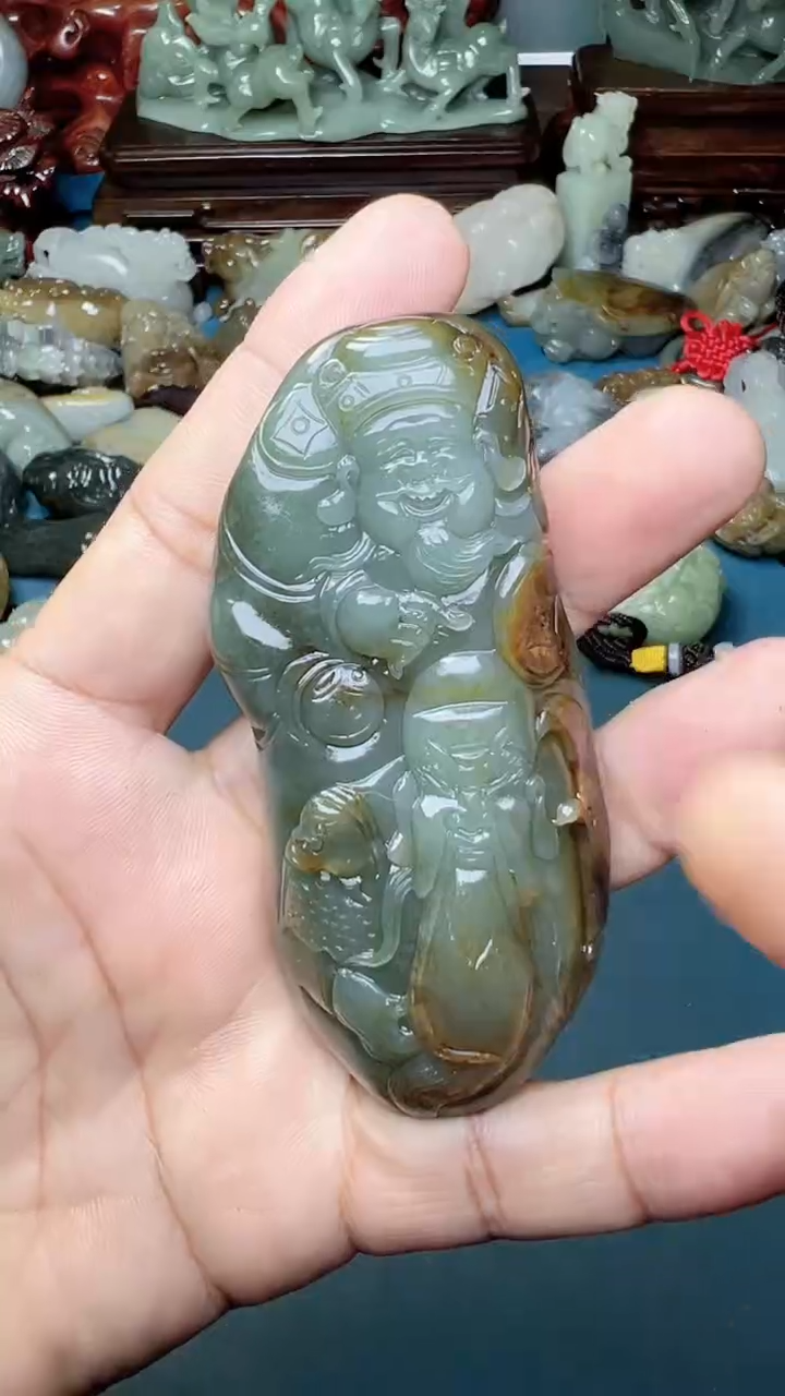 未镶嵌和田玉把件-