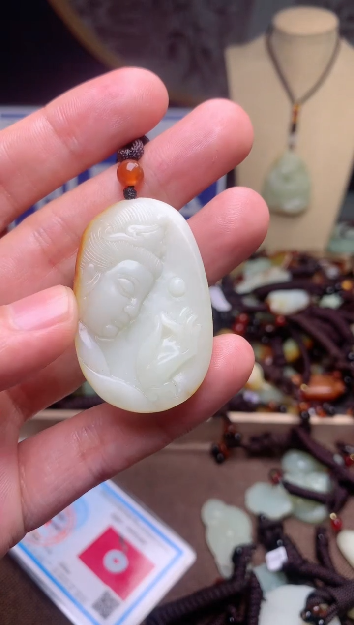 【闪购商品】和田玉颈饰未镶嵌1