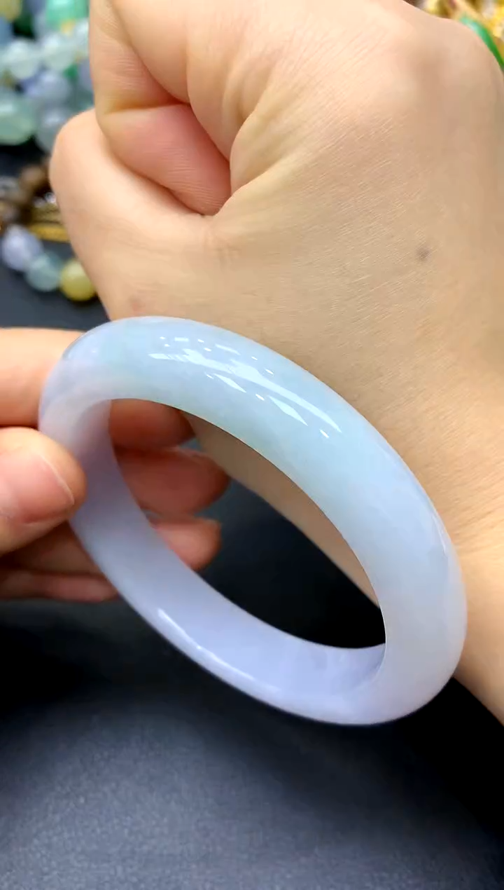 未镶嵌手镯翡翠429-中国好珍宝