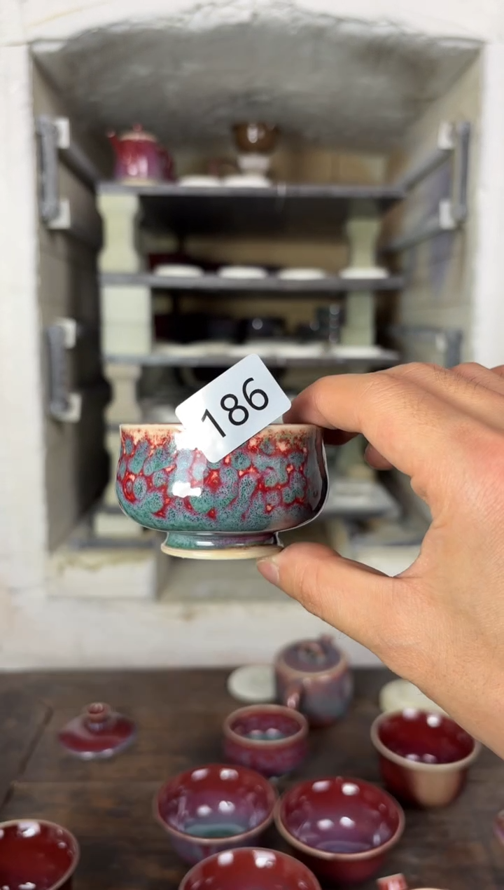 【闪购商品】摆件钧瓷窑变精品茶器