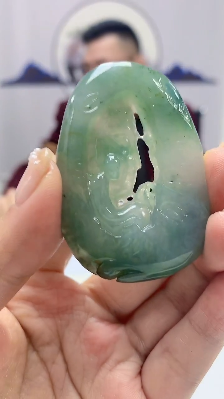 【闪购商品】定制翡翠未镶嵌5152ms-毛货77佛