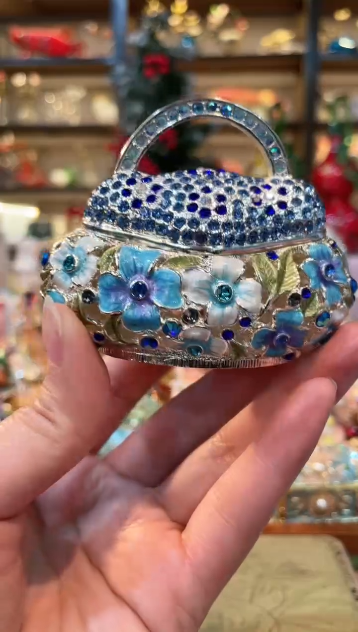 【闪购商品】精致珐琅彩首饰盒