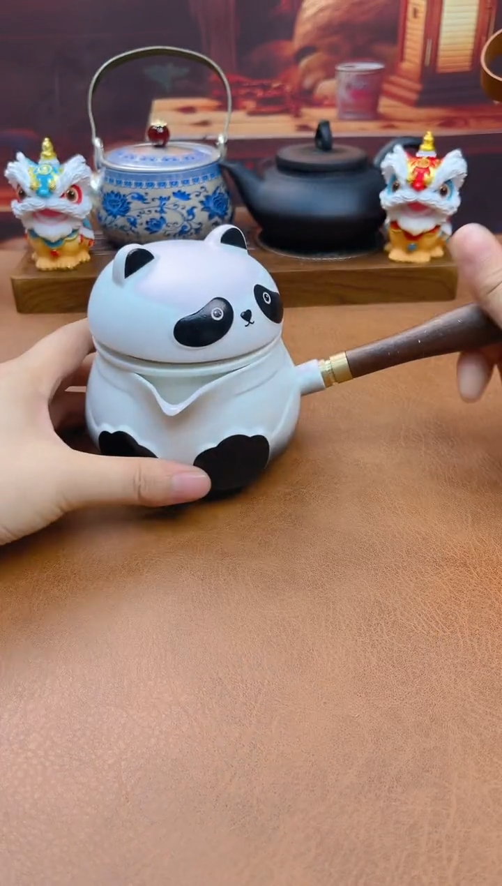 陶瓷茶具摆件旅行套组